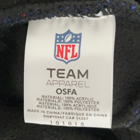 NY Giants NFL Unisex Adult Hat Knit Tassel New York NYG Logo - Picture 7 of 8